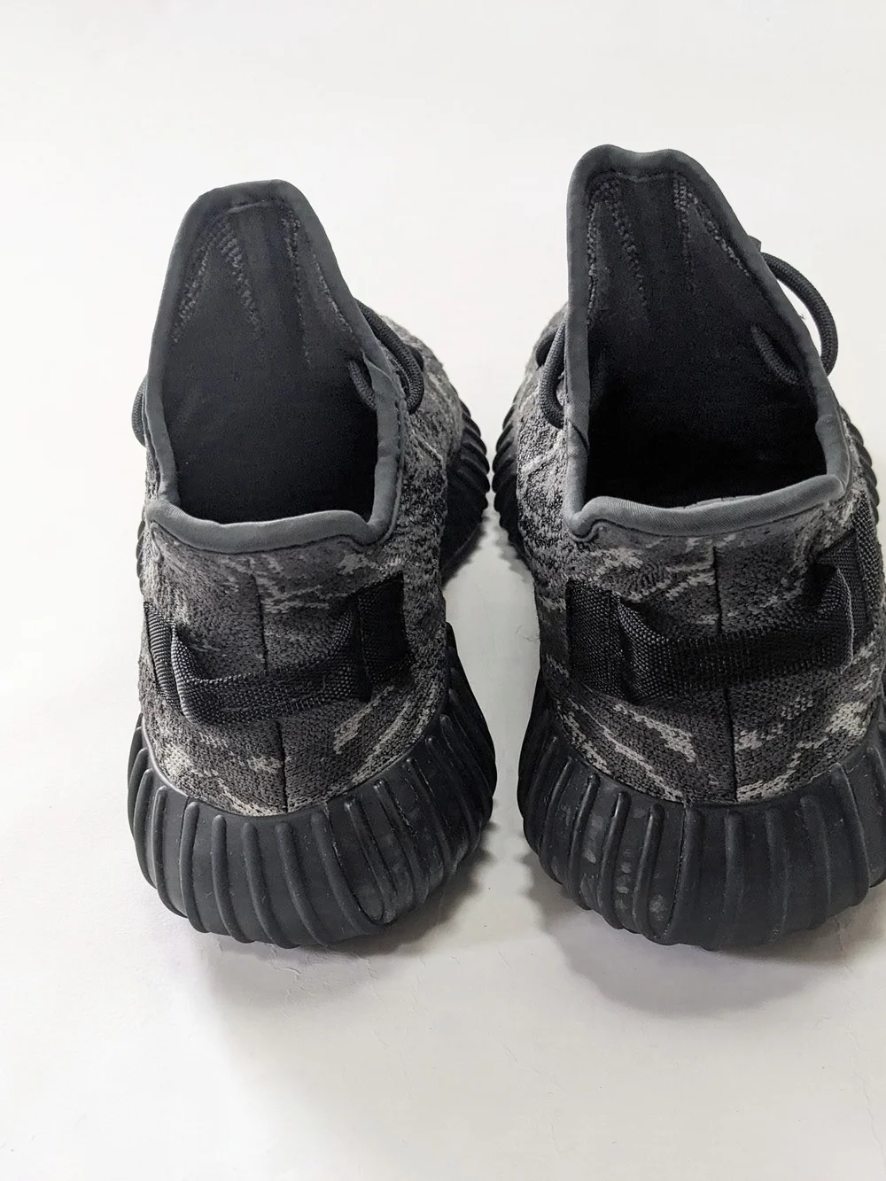 Adidas Yeezy 350 V2 Men's Low-Top Knit Sneakers in Dark Salt